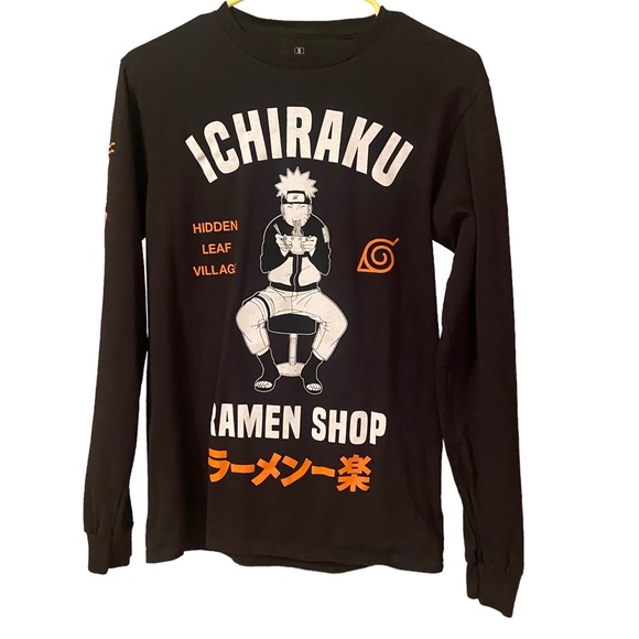 Other - Naruto Anime Graphic Long Sleeve Shirt
